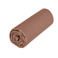 Uni Percale - Drap Housse Double - Cappuccino