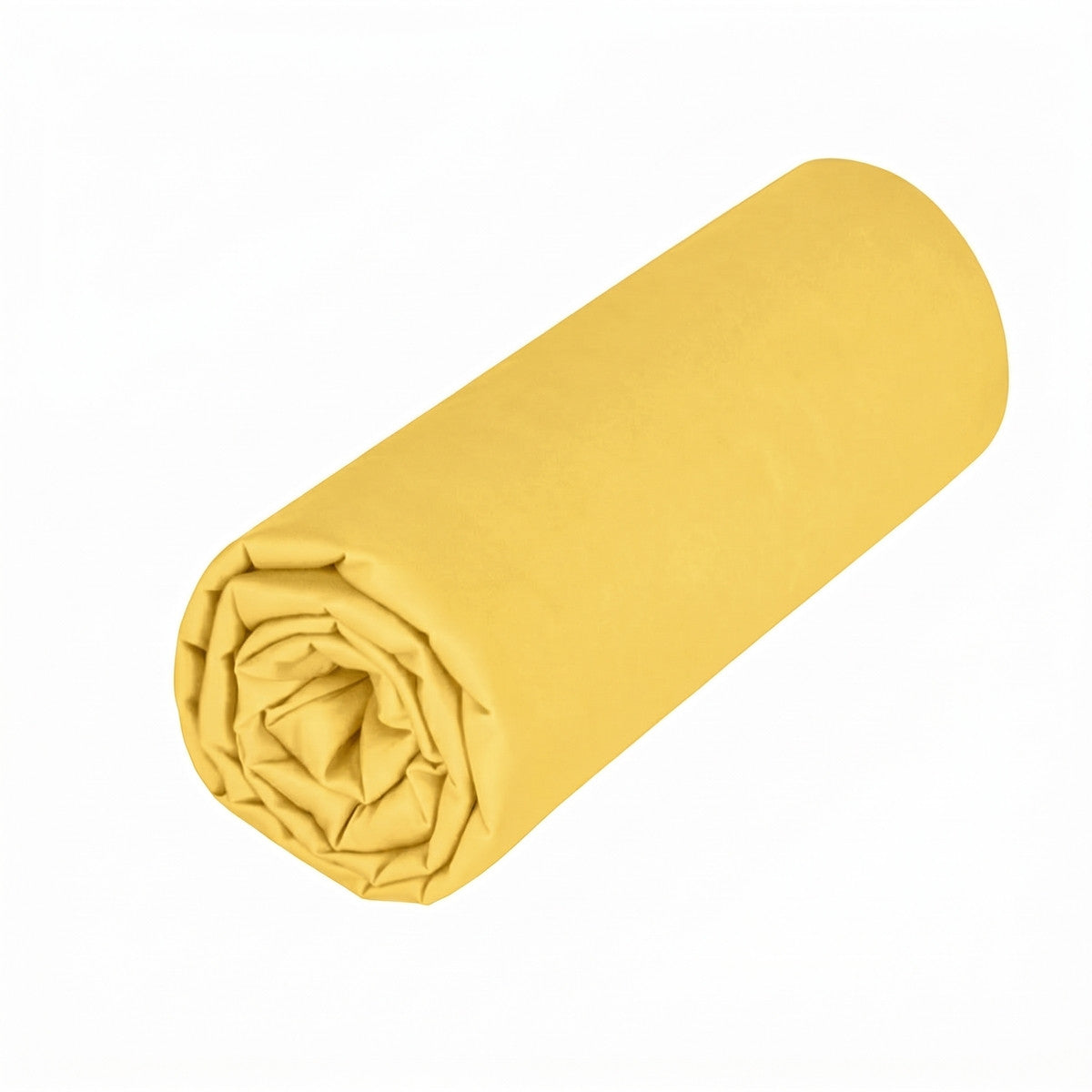 Uni Percale - Drap Housse Double - Miel