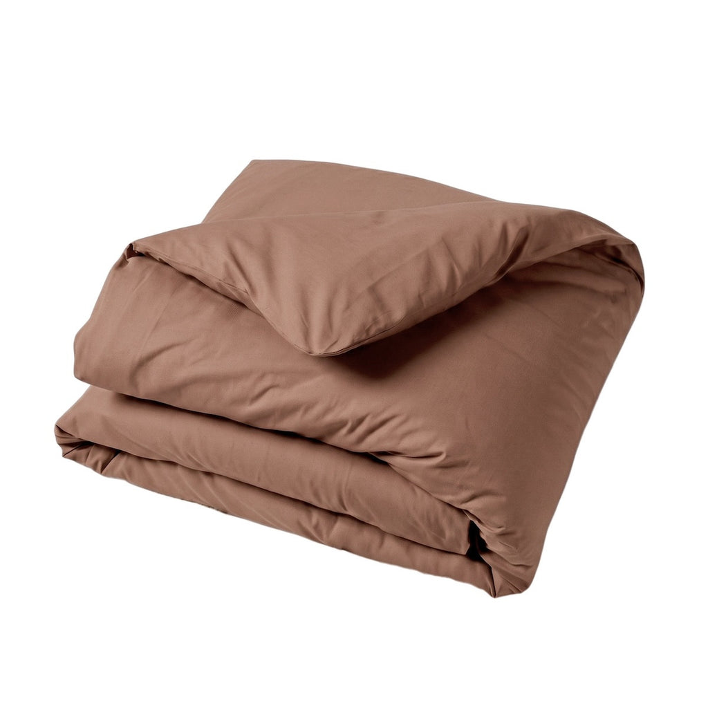 Uni Percale - Housse Couette - Cappuccino