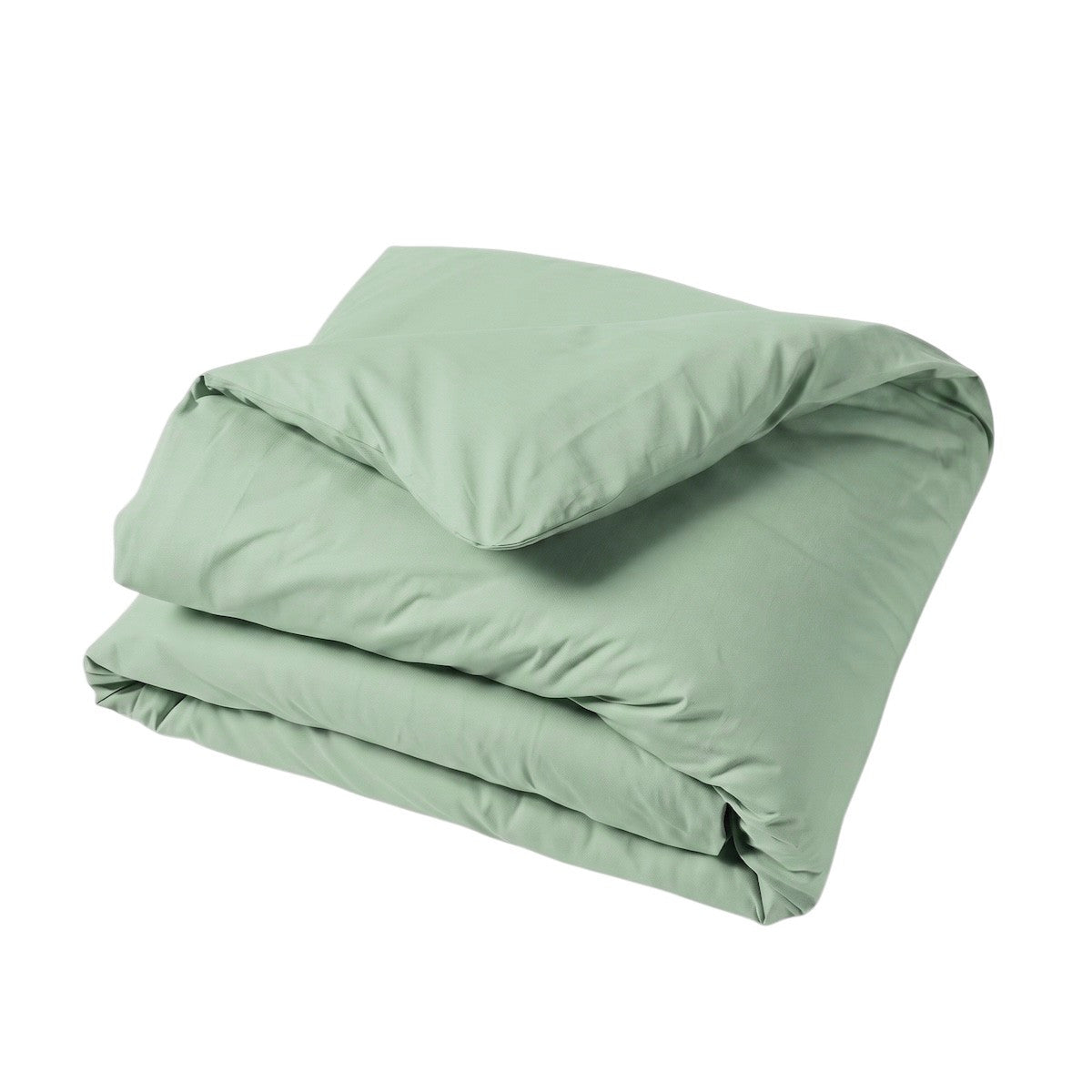 Uni Percale - Housse Couette - Fougere