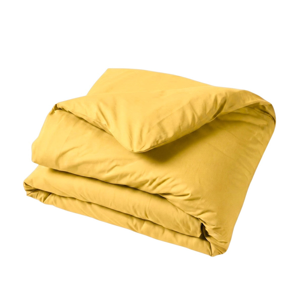 Uni Percale - Housse Couette - Miel