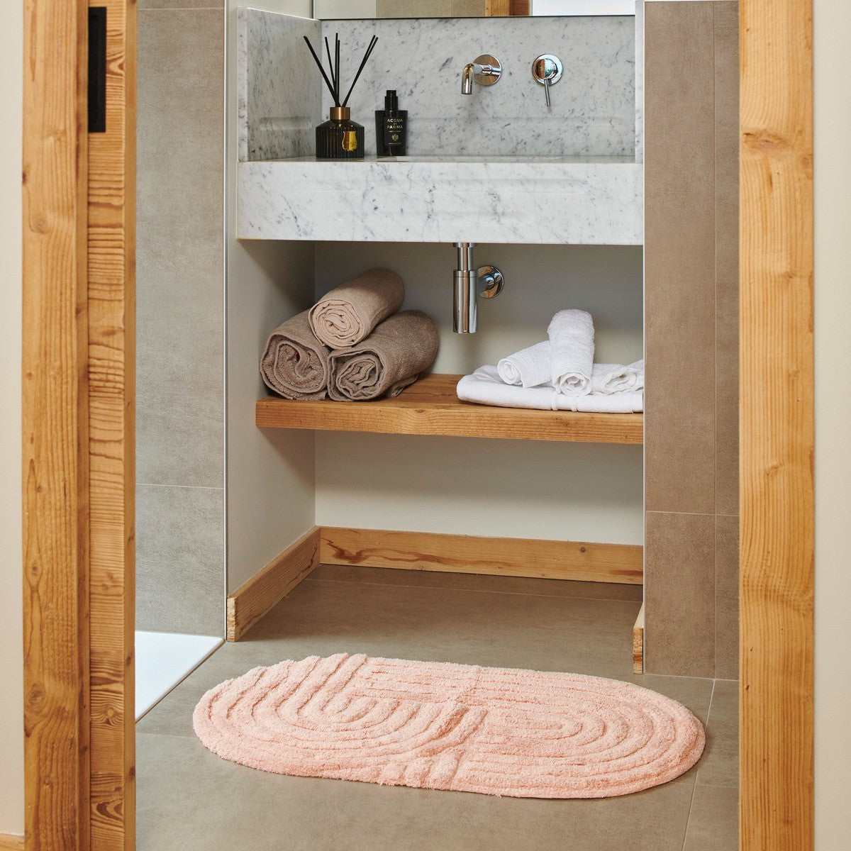 Sirocco - Tapis Bain - Terre Cuite