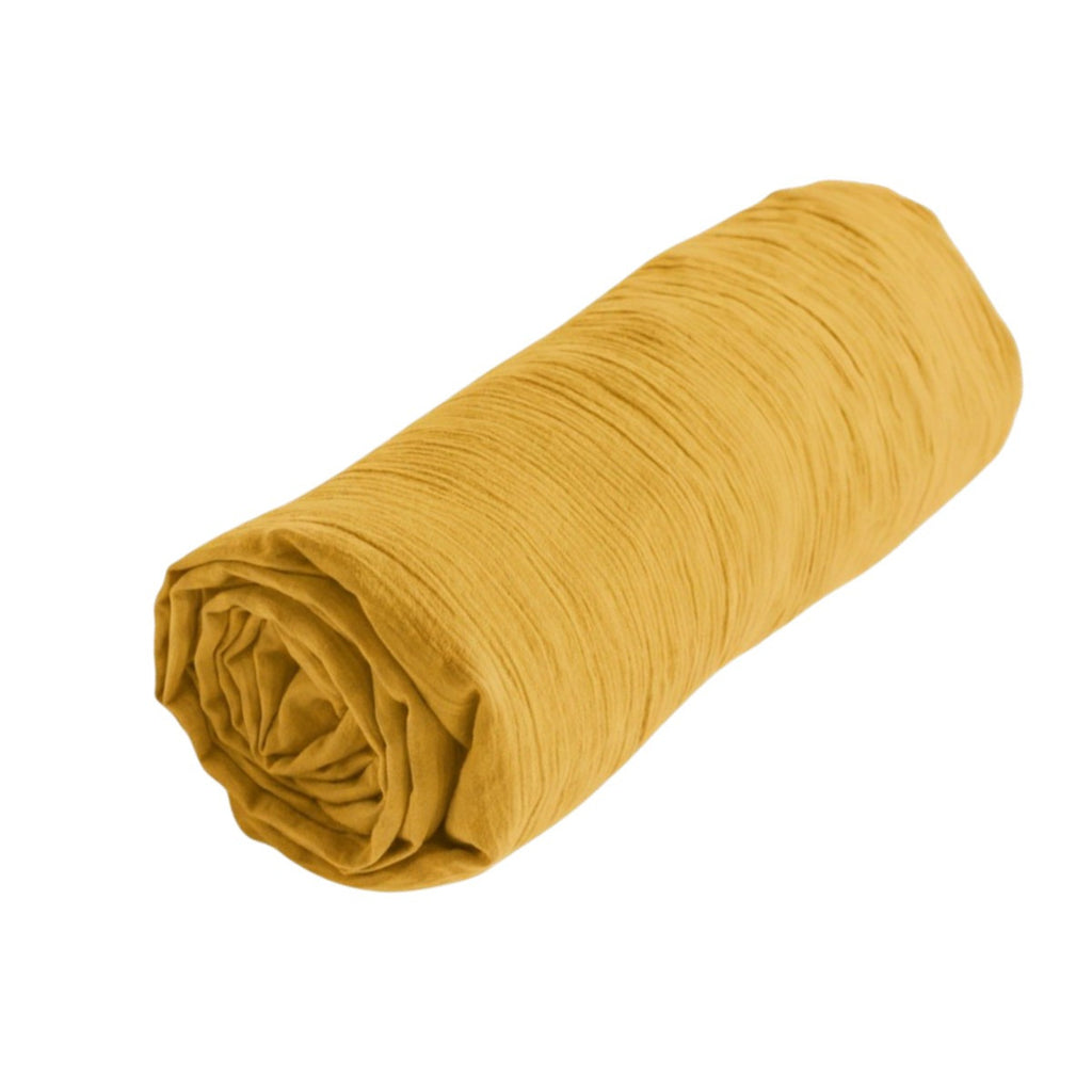 Gaze De Coton - Drap Housse - Tournesol