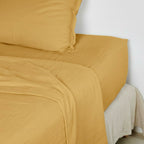 Gaze De Coton - Drap - Tournesol