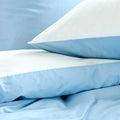 Unie Bdp Bicolore - Parure Hct - Bleu/Ivoire