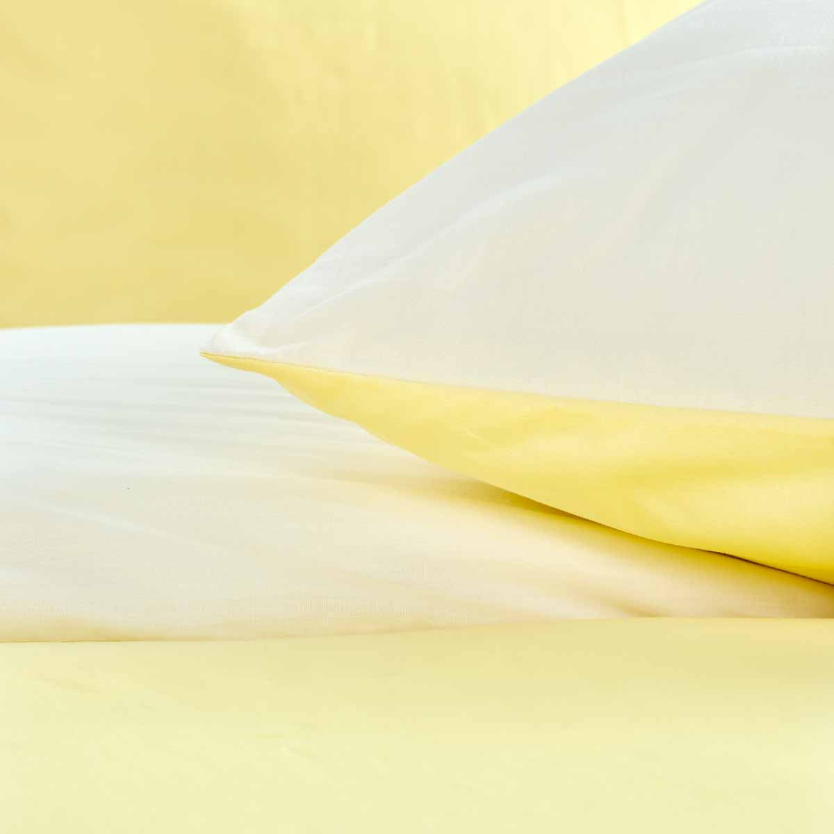 Unie Bdp Bicolore - Parure Hct - Jaune Pale/Ivoire