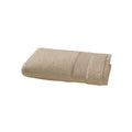 Éponge Unie - Serviette de Toilette - Taupe