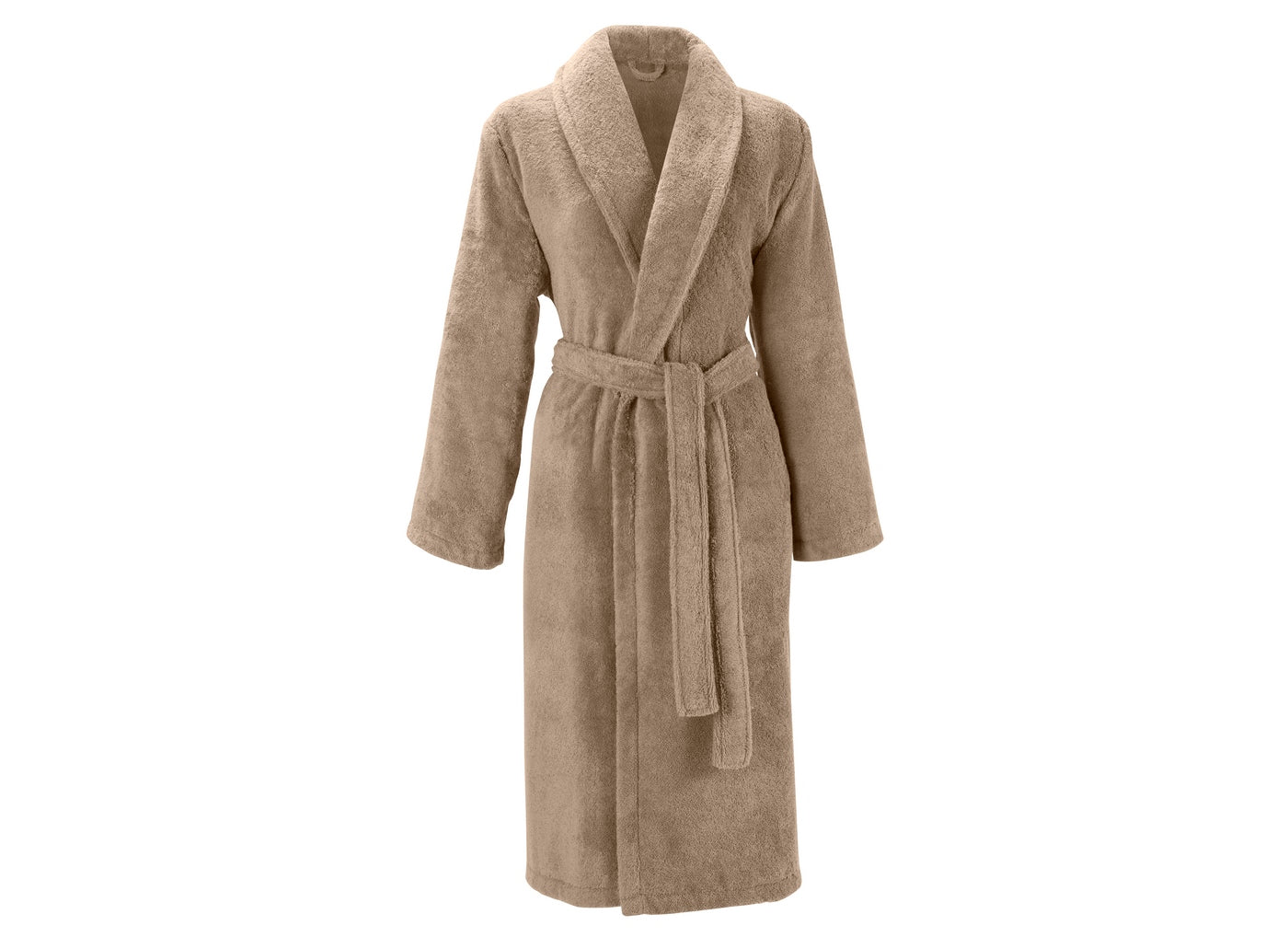 Plain Terry - Bathrobe - Taupe
