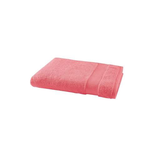 Drap De Douche - Éponge Unie - Corail