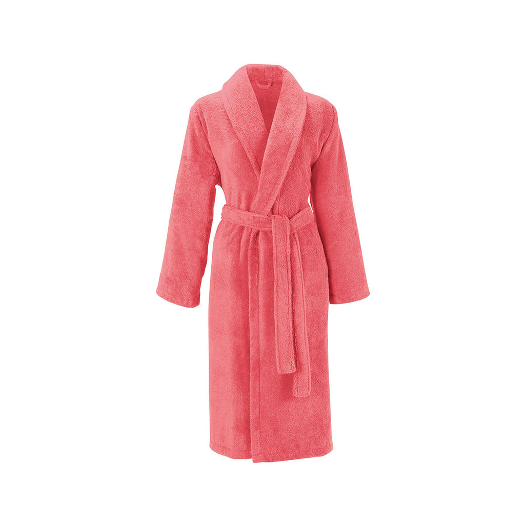 Bathrobe - Plain Terry - Coral