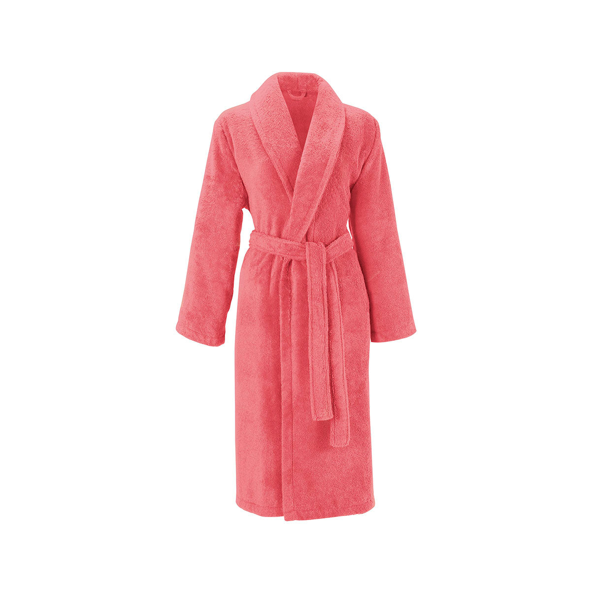 Bathrobe - Plain Terry - Coral