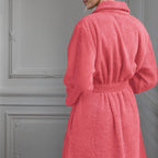 Bathrobe - Plain Terry - Coral