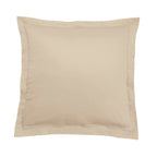 Satin Uni Jacquard - Pillowcase - Greige