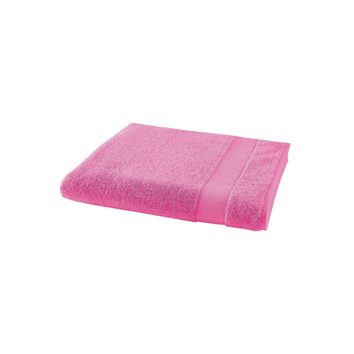 Drap De Bain - Éponge Unie - Rose Bonbon