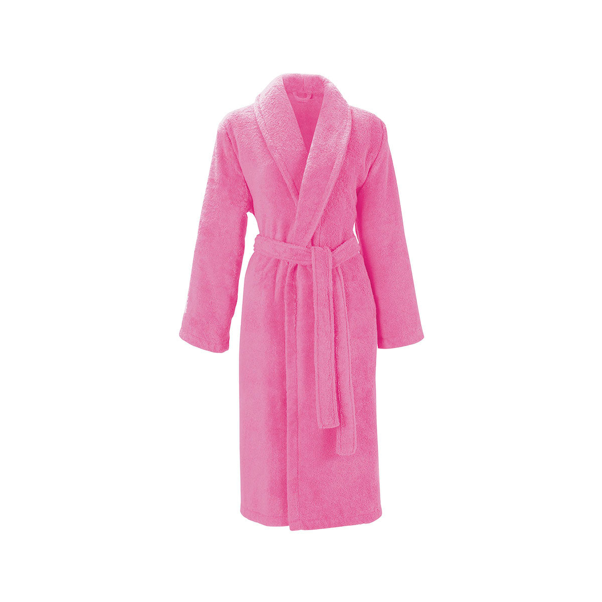 Plain Terry - Dressing Gown - Candy Pink