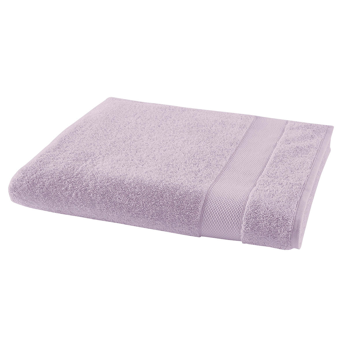 Éponge Unie - Drap de Bain - Parme