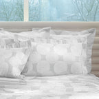 Dahlia - Decorative Pillowcase - Gray