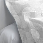 Dahlia - Decorative Pillowcase - Gray