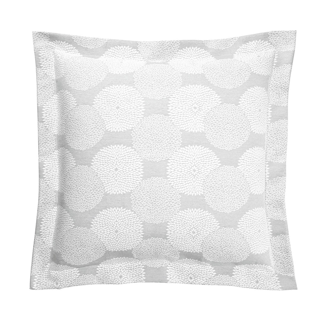 Dahlia - Decorative Pillowcase - Gray