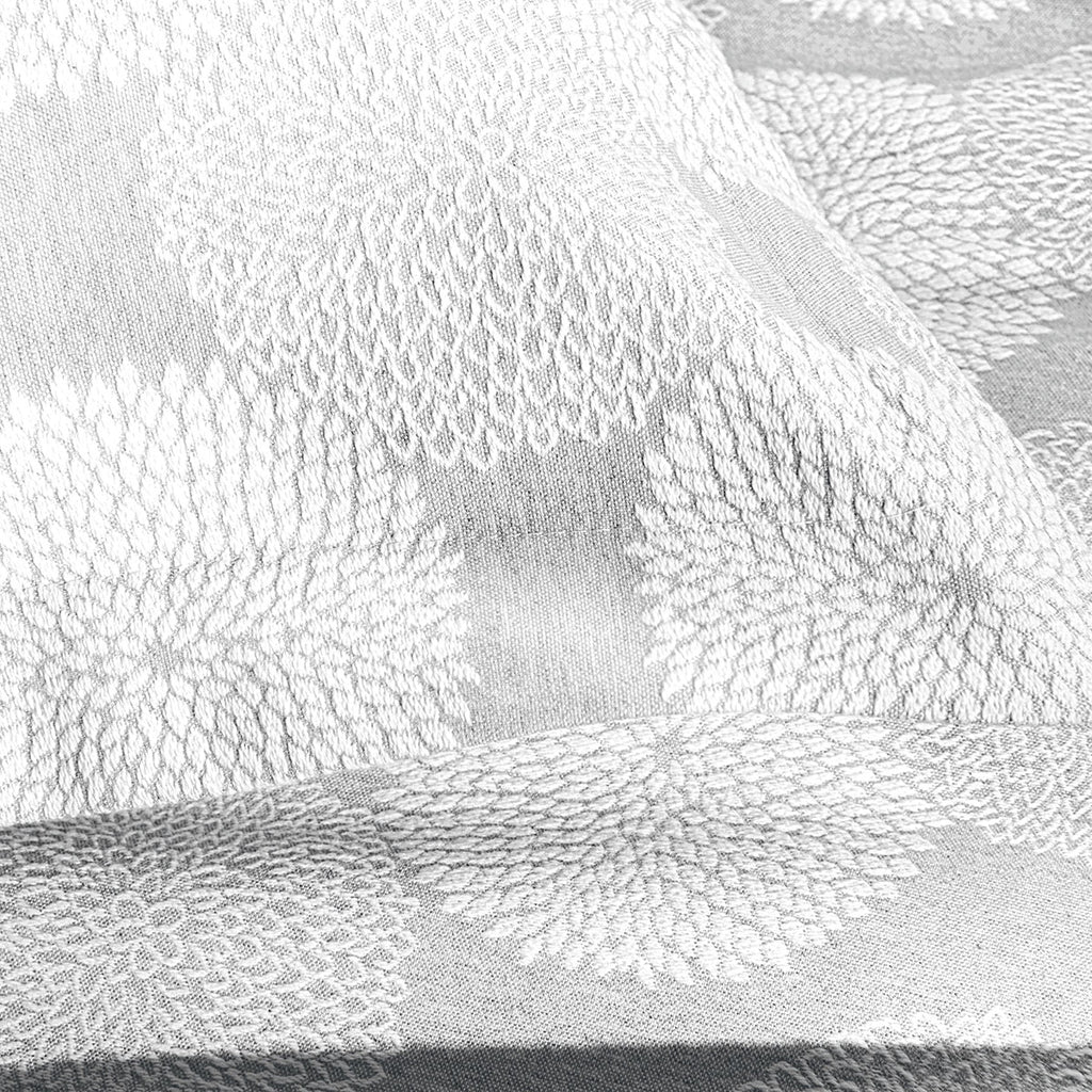 Dahlia - Decorative Pillowcase - Gray