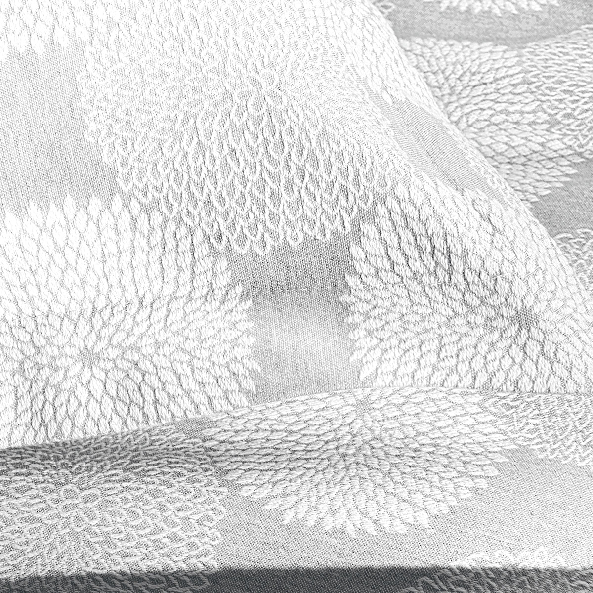 Dahlia - Decorative Pillowcase - Gray