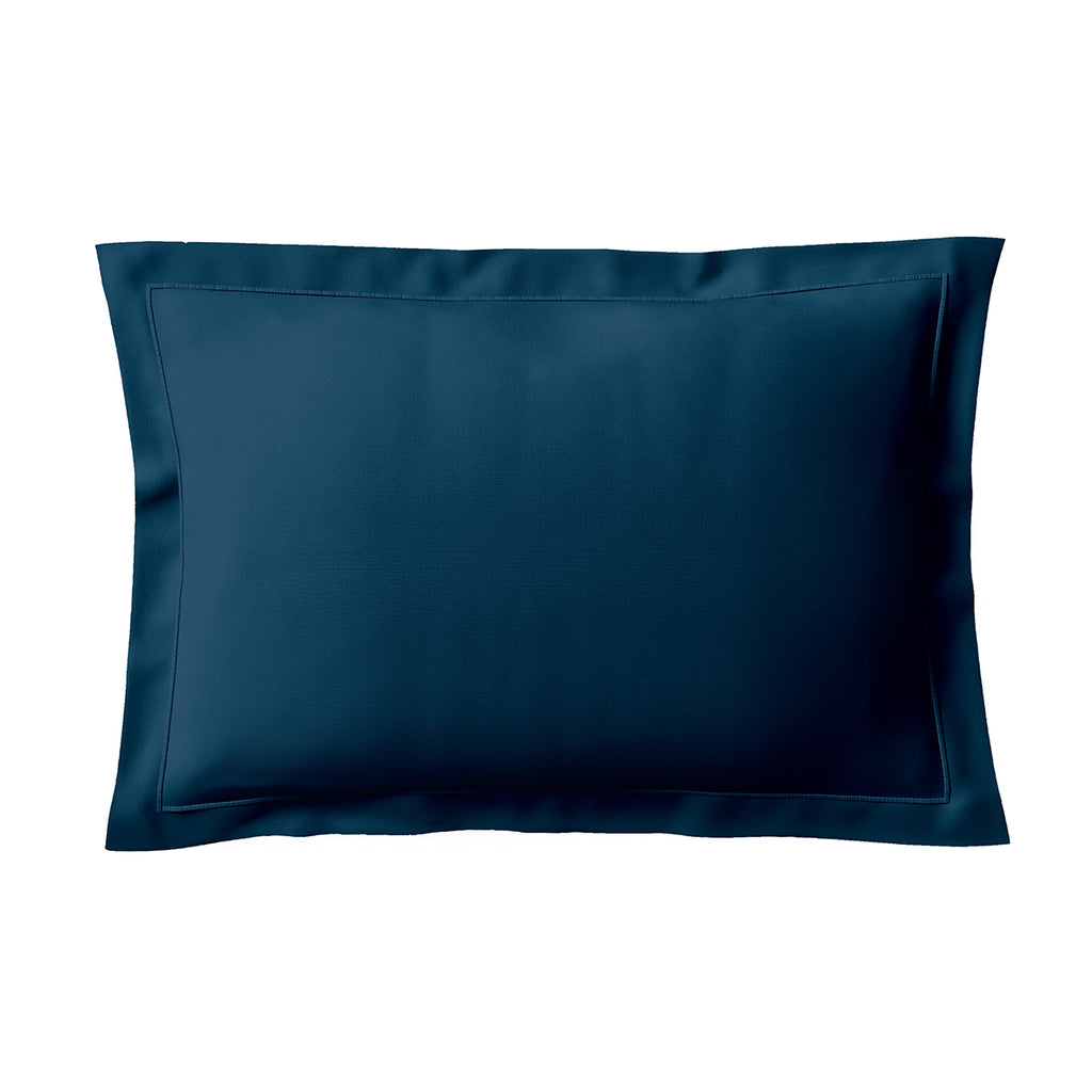 Percale Unie - Funda de Almohada - Azul Noche