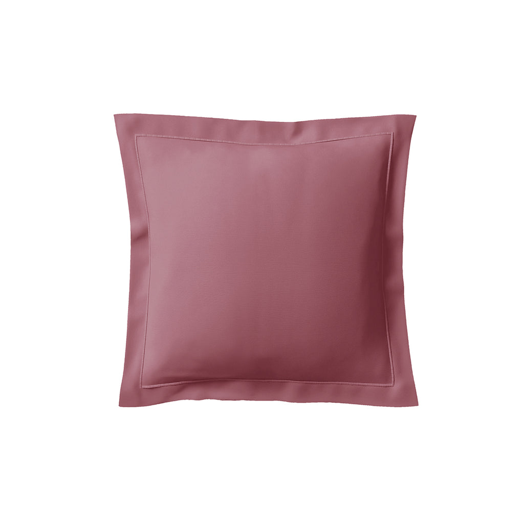 Percal liso - Funda de almohada - Rosa viejo