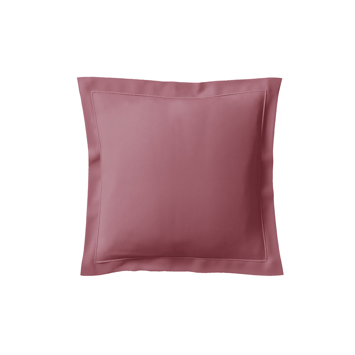 Percal liso - Funda de almohada - Rosa viejo