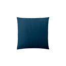 Taie D'Oreiller Sans Volant - Percale Unie - Bleu Nuit