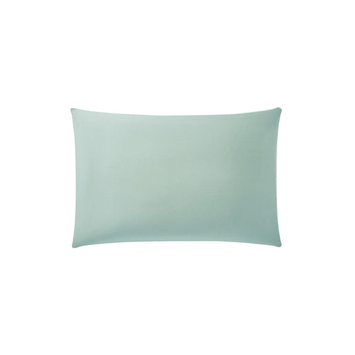 Percal liso - Funda de almohada sin volante - Verde Agua