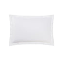 Taie D'Oreiller Unie - Bord De Mer - Blanc/Blanc