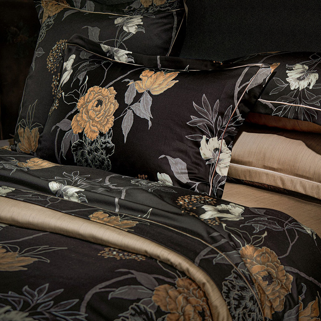 Ambre Nuit - Pillowcase - Bronze Black