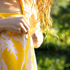 Print - Beach Towel/Pareo - Yellow
