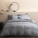 Satin Uni - Drap Housse - Gris