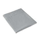 Plain Satin - Flat Sheet - Gray