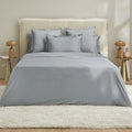 Plain Satin - Duvet Cover - Gray