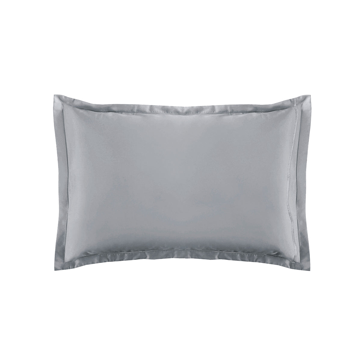 Satén Liso - Funda de almohada - Gris