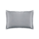 Satin Uni - Taie D'Oreiller - Gris