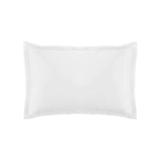 Satin Uni - Funda De Almohada - Blanco