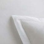 Satin Uni - Funda De Almohada - Blanco