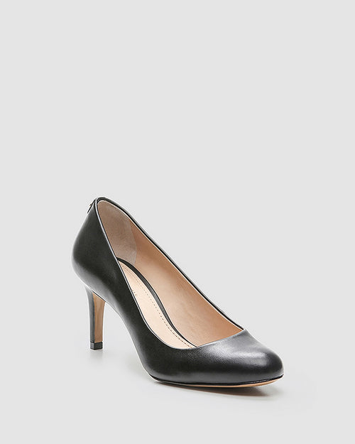 Escarpins En Cuir Nyna - Noir