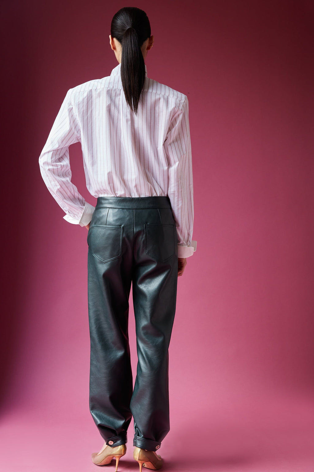 Pantaloni Poppy Dark Green