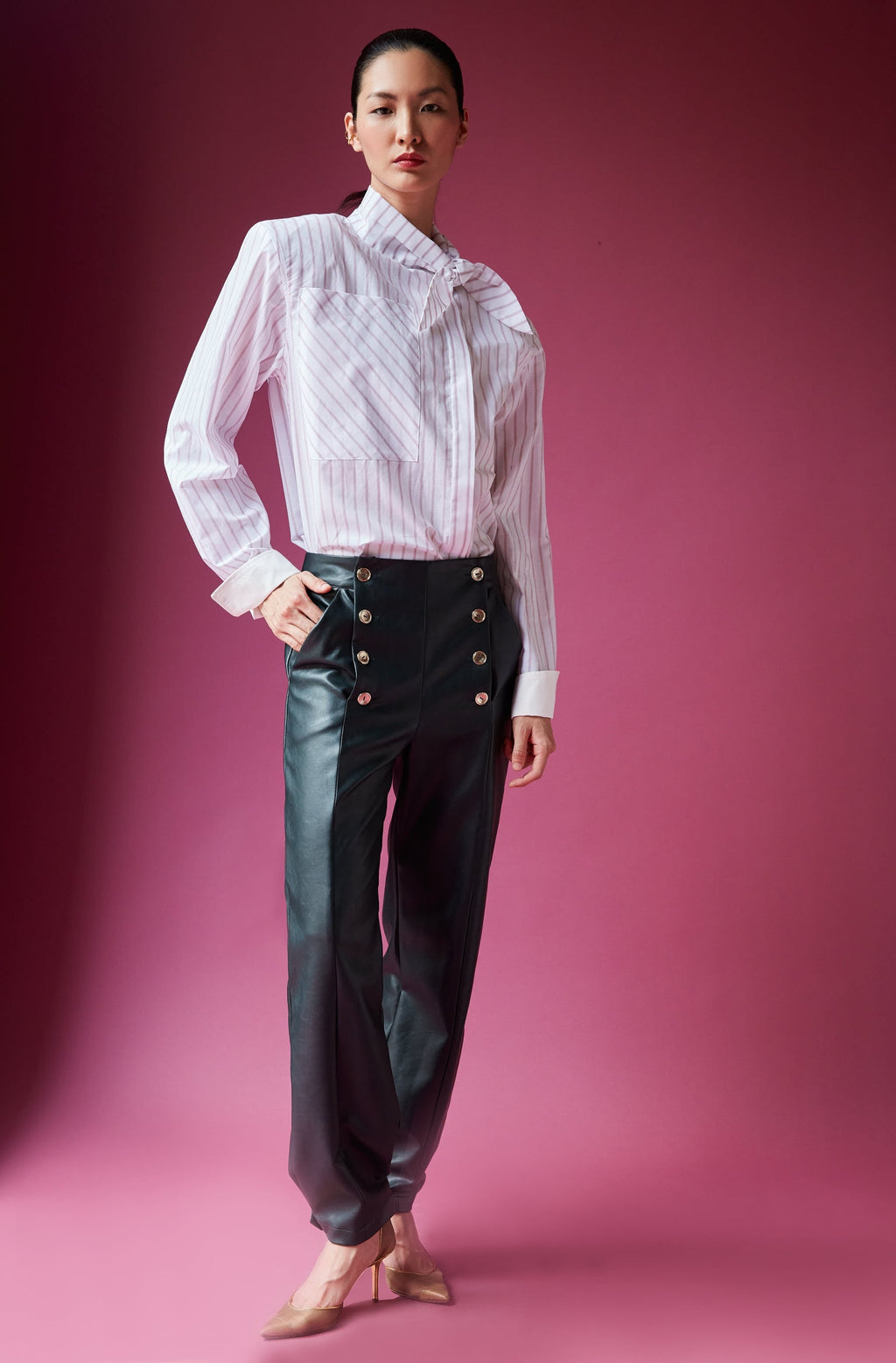 Pantaloni Poppy Dark Green