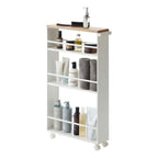Carrito De Almacenamiento Con Asa - Tower - Blanco