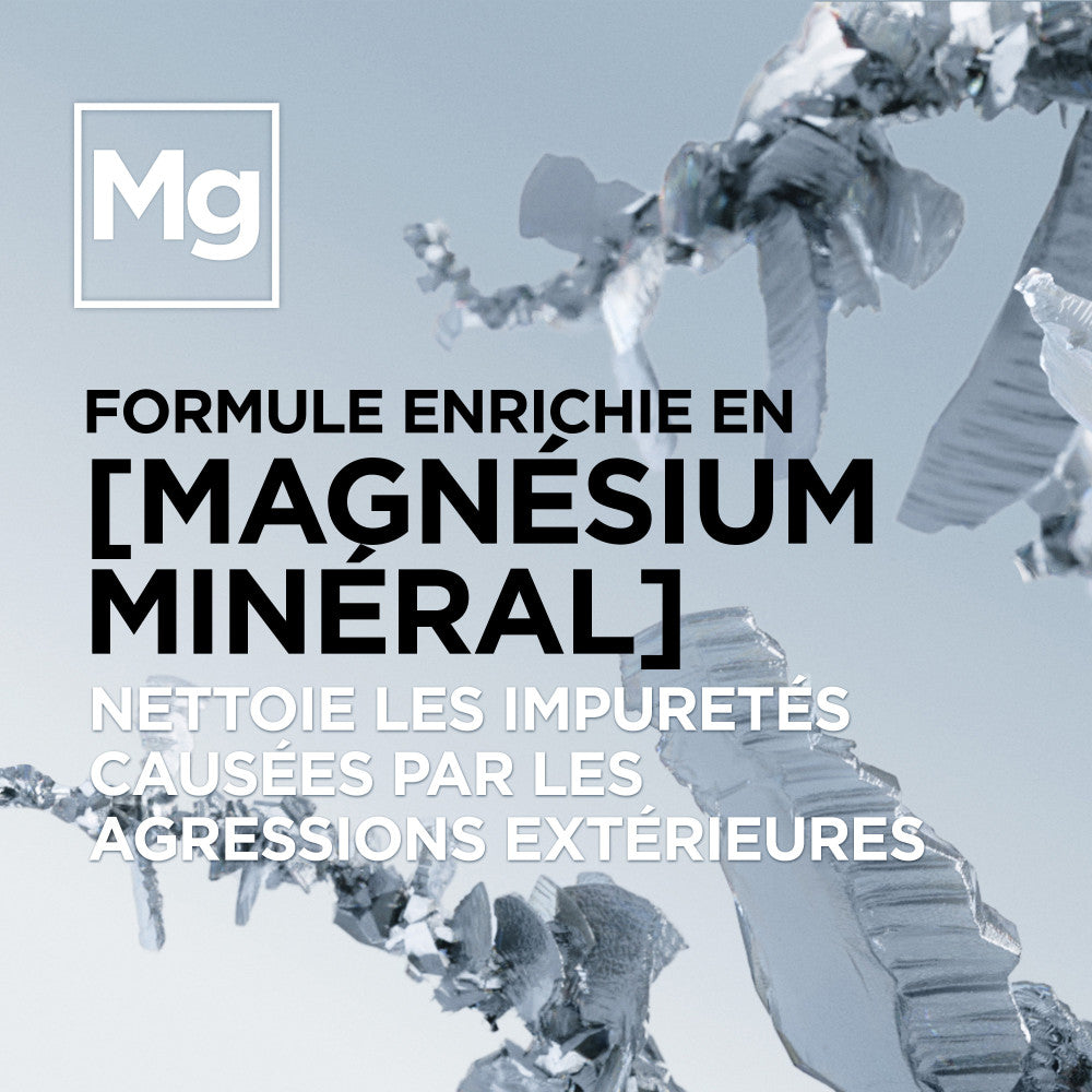 Lot De 6 - Men Expert Magnesium Defense Gel Douche Crème Peau Sensible 0% Alcool Enrichie En Magnésium 300Ml