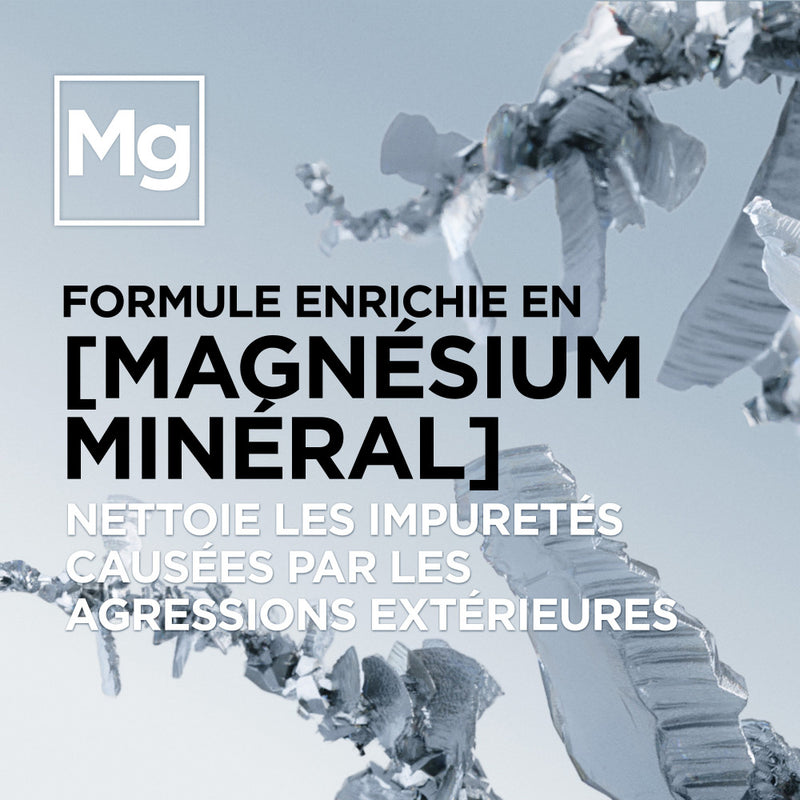 Lot De 6 - Men Expert Magnesium Defense Gel Douche Crème Peau Sensible 0% Alcool Enrichie En Magnésium 300Ml