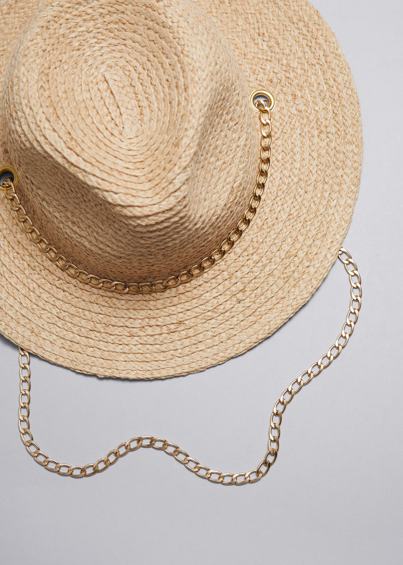 Hat La Diem Straw Hat - Beige - Women