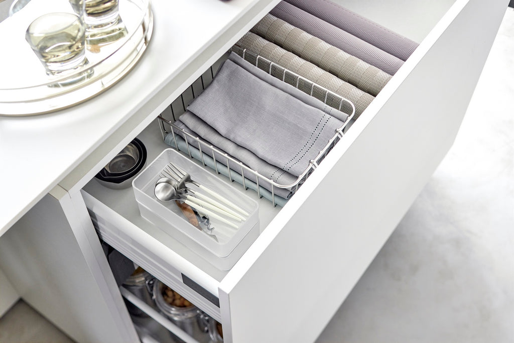 Set De 2 Organizadores Apilables - Tower - Blanco