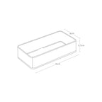 Set De 2 Organizadores Apilables - Tower - Blanco