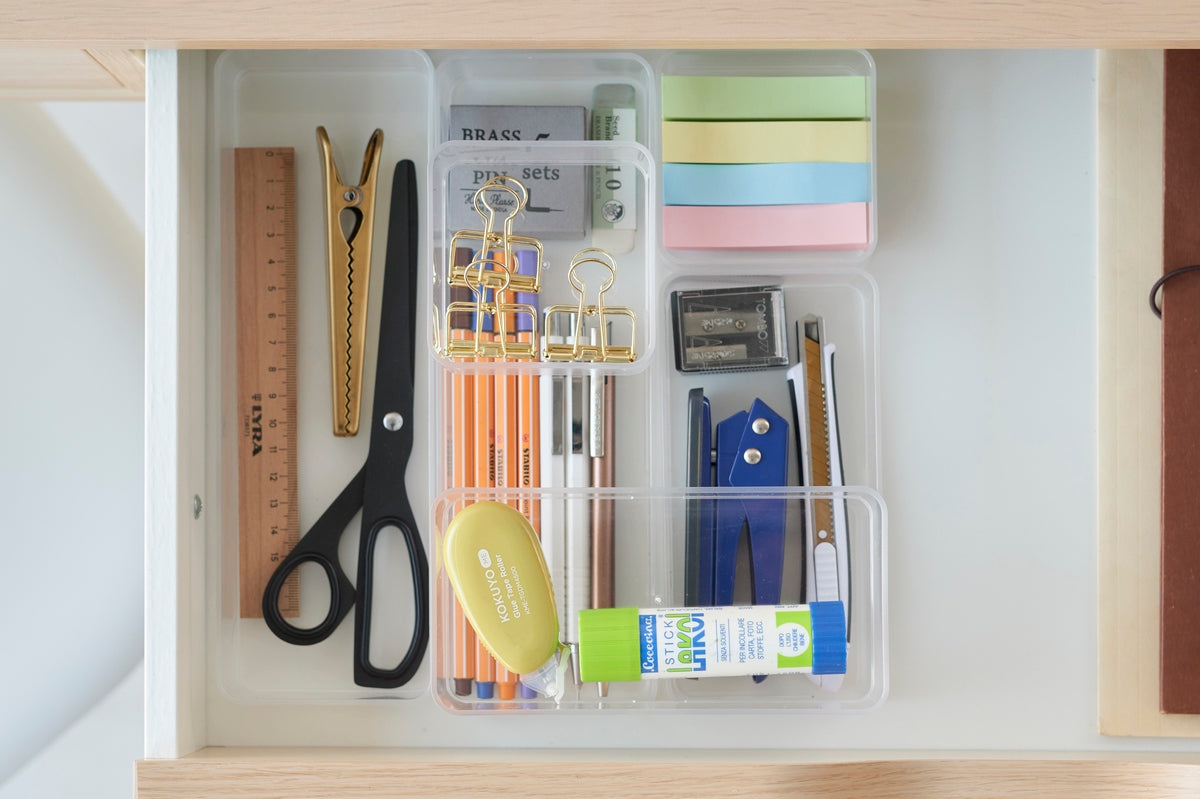 Set De 2 Organizadores Apilables - Tower - Blanco